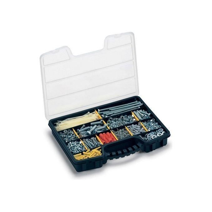 Boîte de rangement - TERRY - Pro 16 - 16 Compartiments - Couvercle Transparent - Ergonomique