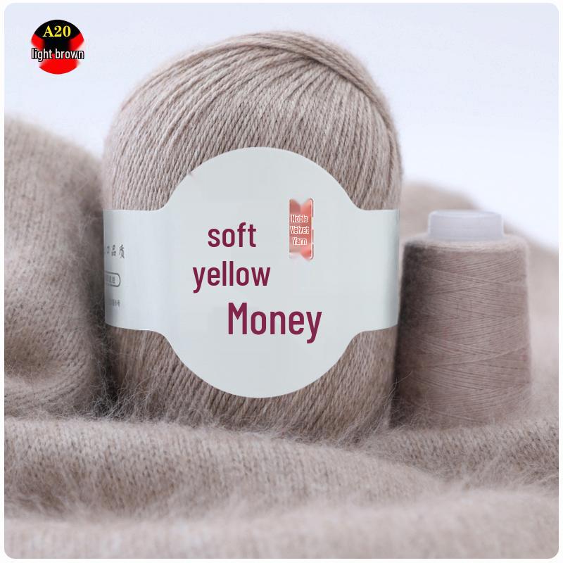 Buy One or Two Skeins, Get One or Two Free: Cashmere Hand-knitting Yarn, Three-ply Medium-thick Wool Yarn for Scarves.