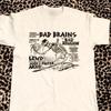 Vtg Bad Brains Band Manica Corta Cotone Tutte le Taglie Uomo Donna Camicia Bianca BL212 T-Shirt Unisex