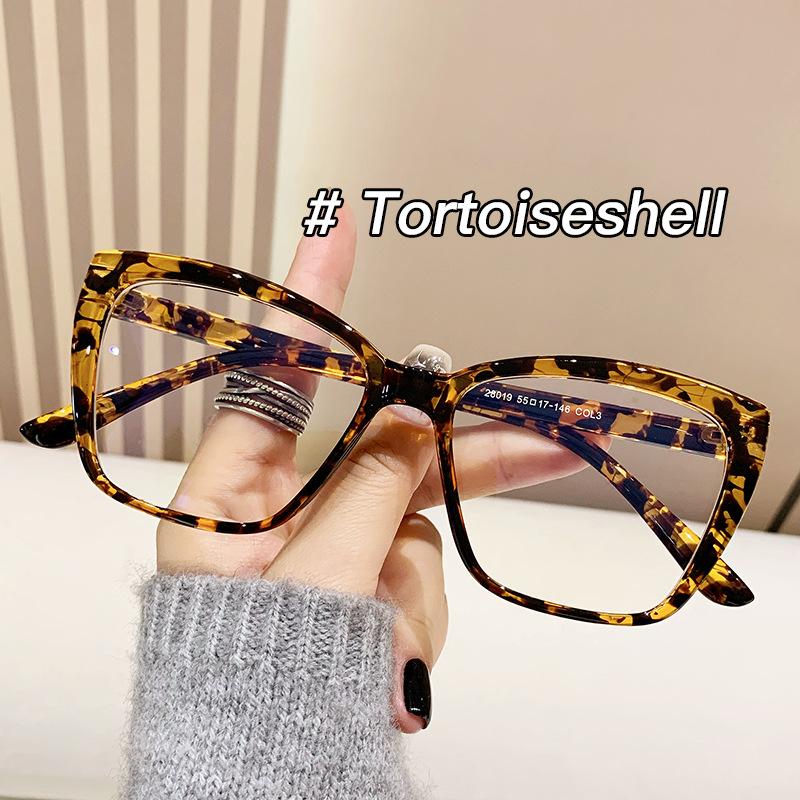 Vintage Anti Blue Light Optical Pink Leopard Cat Eye Glasses Women Luxury Brand Designer Myopia Prescription Sexy Eyewear Frame