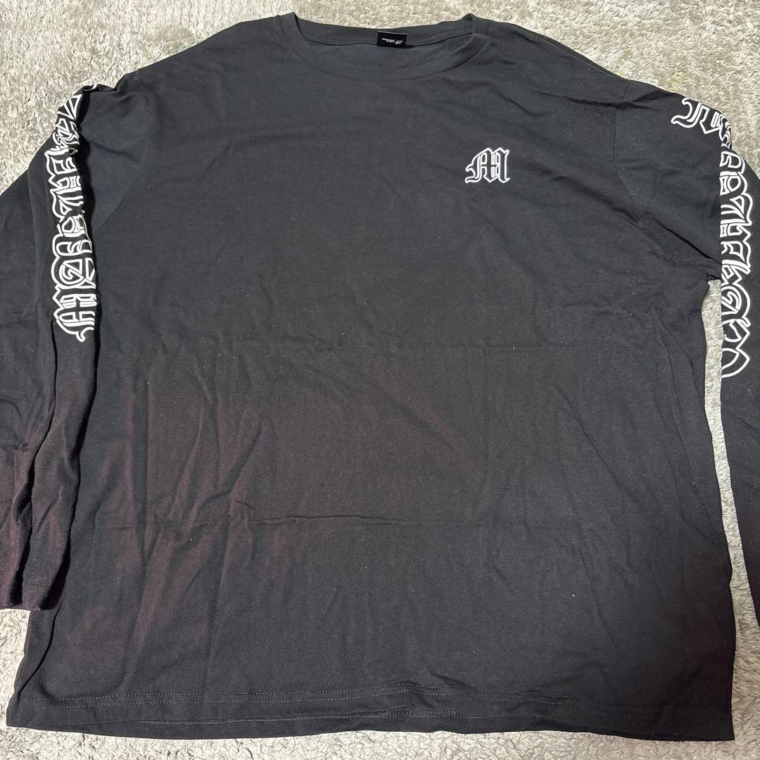 [USED] BEGIN LIVE Tropical T-Shirt, Size M, Live Hawaii Begin Okinawa White