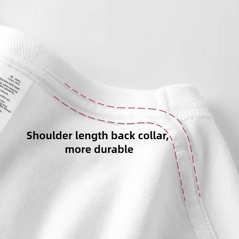Russian Letter Printed T-shirt Women's Clothing 100% Cotton T-shirt Summer Fashion Casual Comfy Commute Short Sleeve Top Y2k