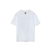 Li Ning Sports Basketball Series Printed Round Neck Short Sleeve T-Shirt Men Tops White AHSR467-3