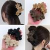 4PCS Flower Hair Clip Female Vintage Temperament Versatile Plate Hair Clip Headdress Frosted Shark Clip Grab Clip Hair Accessori