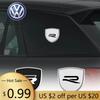 2026 Nuovo Per VOLKSWAGEN VW 1/2 Pezzi Car Styling Emblema Metallico 3D Adesivo Decalcomania per Carrozzeria Finestrino Per Volkswagen Tiguan Bora POLO PASSAT C