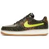 Nike Air Force 1 / 1 'Animal Print' (Unisex) Medium Olive / Rattan / Black / Volt Skate Shoes DM5329 200