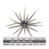 Simulated PVC Sea Urchin Artificial Soft Bait 2g 8g Without Hooks for Ocean Boat Fishing Sea Bass