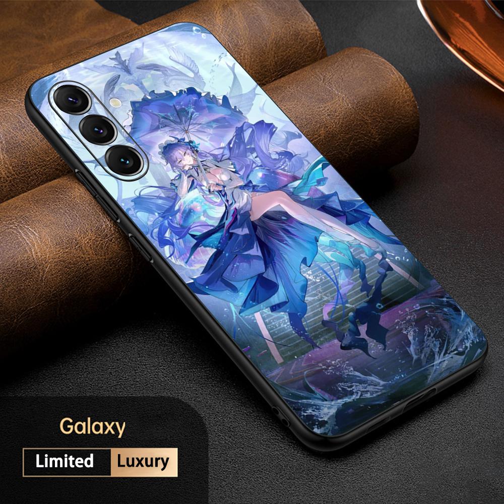 

Cantarella beauty game girl pattern Phone Case For Samsung Galaxy S25 S24 S23 S22 S21 S20 Plus Ultra Note20 Soft Black Samsung S23