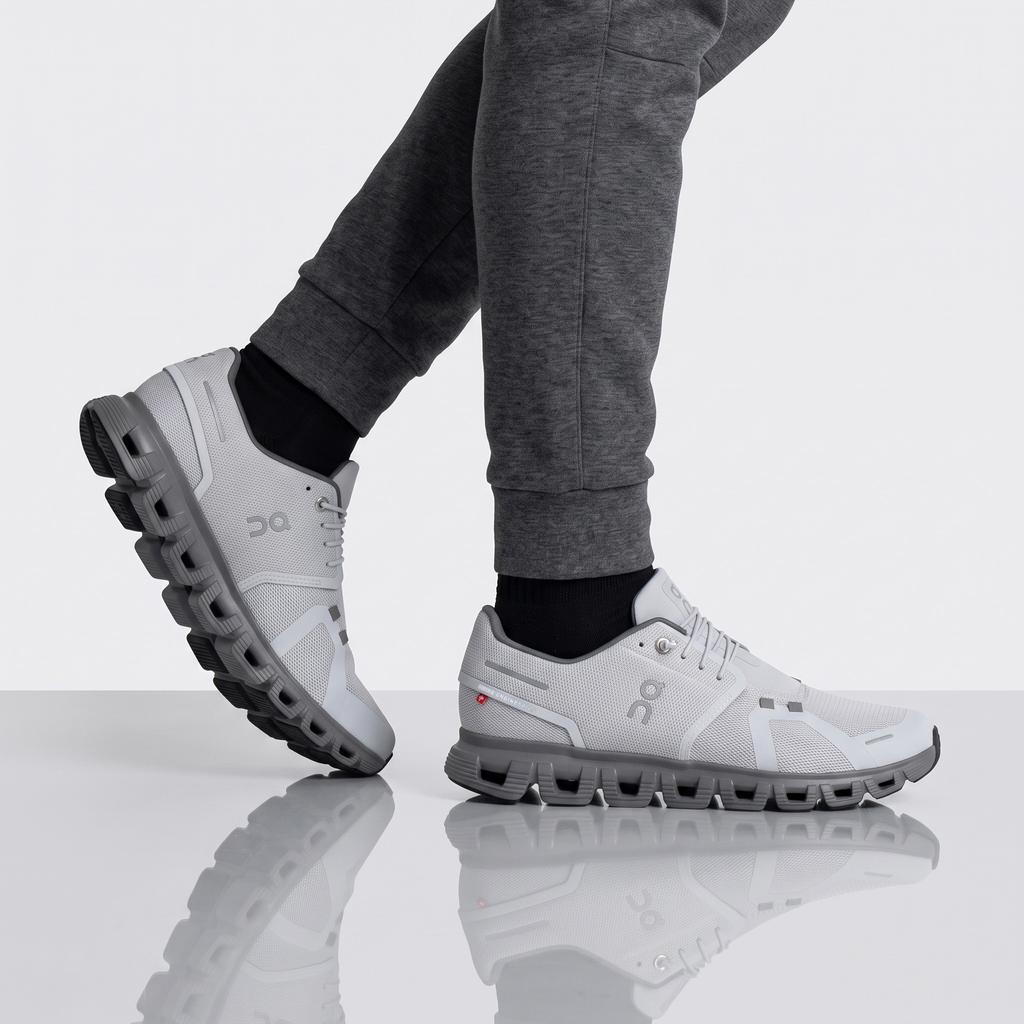 ON Running Cloud 6 - Herren Sneakers Sport Schuhe Wolf-Rock 3MF10073314 ORIGINAL