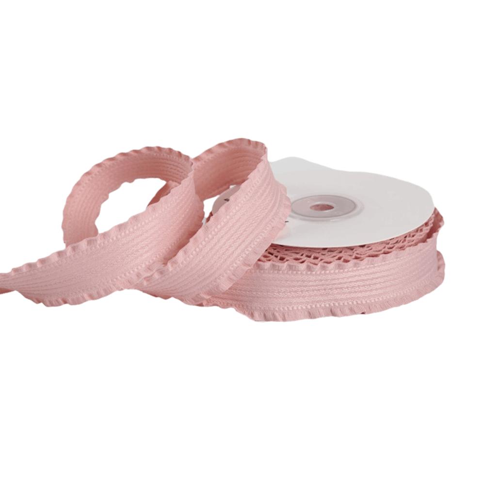 9M/Roll 25MM Width Falbala Ruffled Ribbon Lotus Leaf Shape Ruffled Ruffled Ribbon Macaron Colors Hair Bows Ribbon DIY Crafts