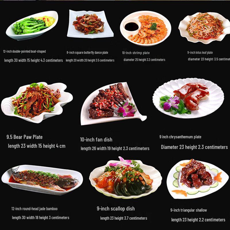Creative Irregular Ceramic Dinner Plate