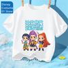 HUNTRX Pânză k-pop Demon Hunters Tricou K pop Mânecă Rumi Mira Zoye Kpop Warriors Tricou Huntrix kpop Tricou Haine Copii