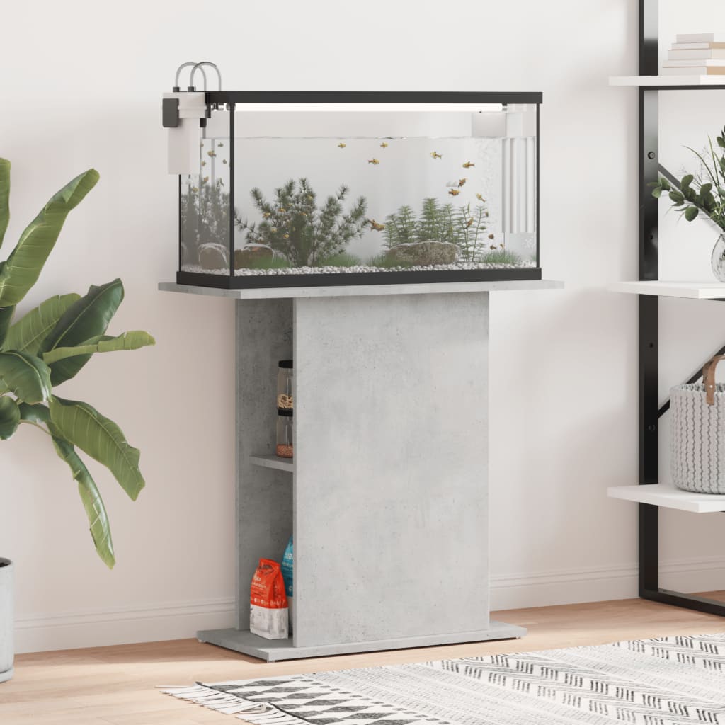 Vidaxl Aquarium Cabinet, Concrete Grey, 75X36X72.5 Cm