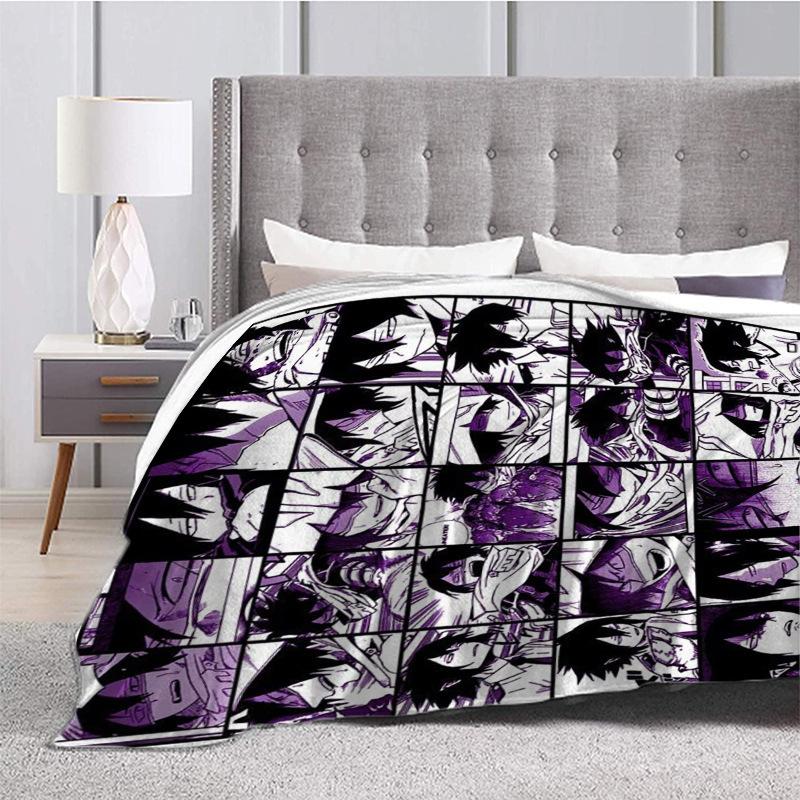 Koc z nadrukiem Wygodny Miękki Koc do Rozmów na Sofie