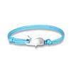 Beach Vacation Tiny Whale Tail Bracelet Couple Men Women 550 Paracord Jewelry Wrap Metal Hooks Summer