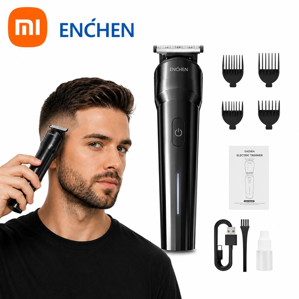 Xiaomi ENCHEN Beardo Mehrzweck-Haarschneider Körper-Gesichtstrimmer Bartrasierer Sicherheitsverriegelungsdesign Typ-C-Aufladung für Männer