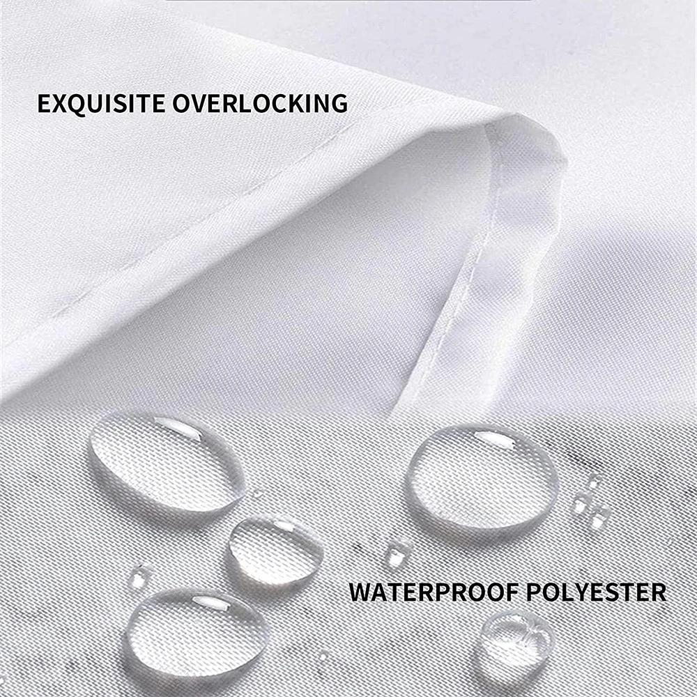 Charming Santorini Scene Shower Curtain - Greek Island Design For Modern Bathroom Dcor, Waterproof, Easy Care & Unique Style