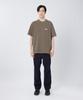 Trad Label Pocket Heavy Short Size Olive [Snow Peak] T-Shirt SPTL-TS-26SU906 T-shirt, Sleeve, Men's/Women's, M,
