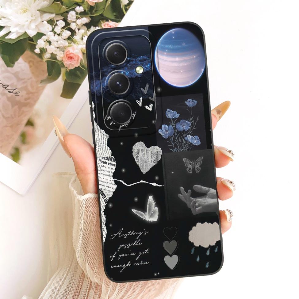 Case For Samsung A55 5G A556V A556B A556E A5560 Casing For Samsung Galaxy A55 5G Cover Silicone Fashion Cartoon Funny Painted