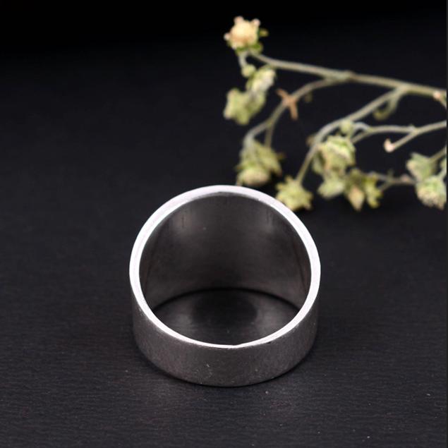 Handmade Silver Arthritis Ring – Adjustable Splint Thumb Ring, Pain Relief Therapy Band, Joint Support Jewelry Gift for Women
