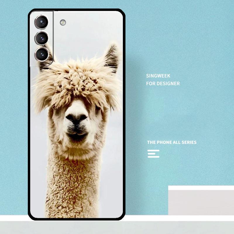 Lama Llama Alpaca Case For Samsung Galaxy S25 Ultra S21 S22 S23 S24 Ultra S9 S10 S20 Plus S25 FE Phone Cover