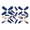 Gradient Rhinestone-Inlaid Ballet Nail Tips - European & American Long Style