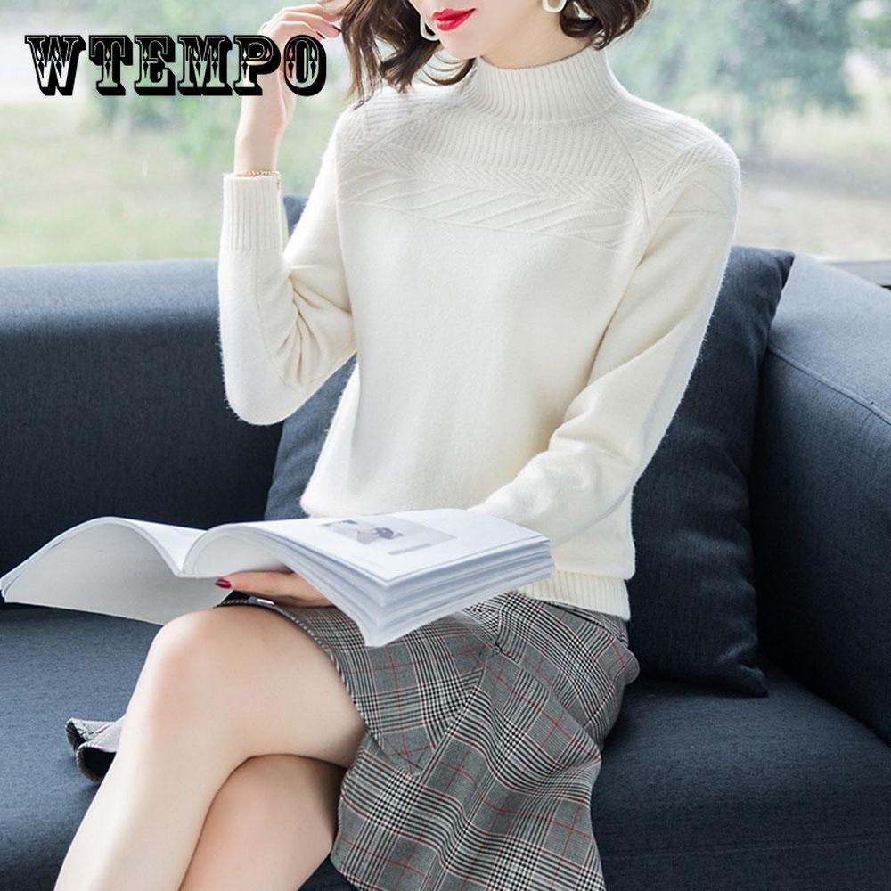 

Весенне-осенняя повседневная одежда, короткий свитер, свитер с длинными рукавами, модная женская одежда