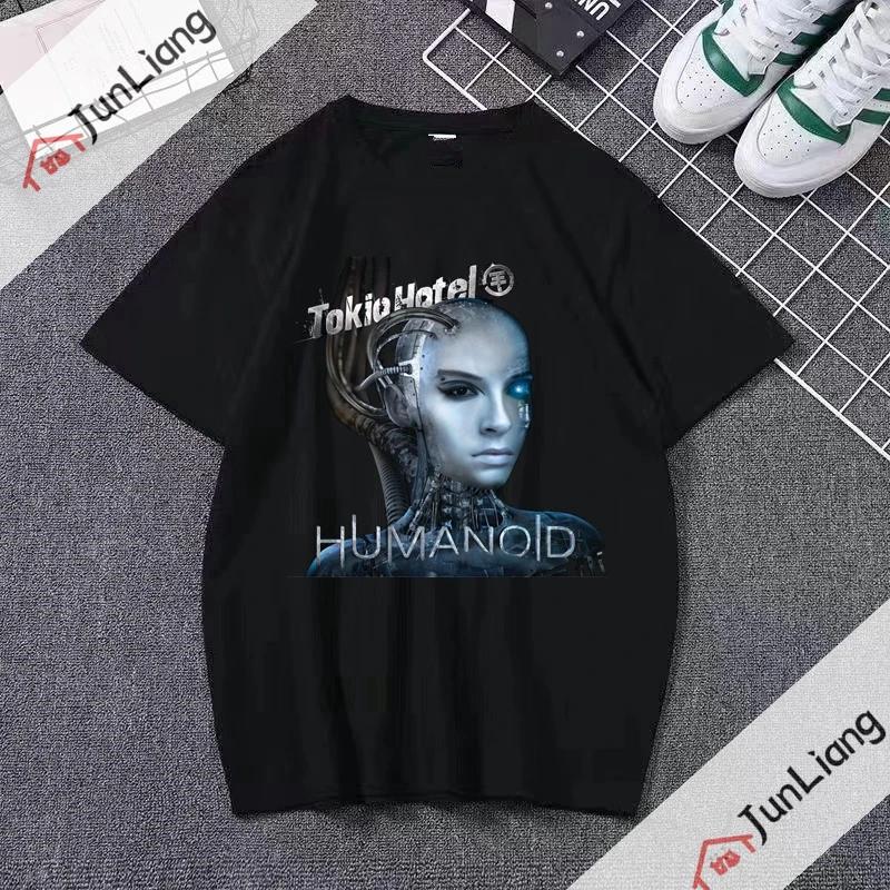 Italian Rock Band Tshirts for Women Maneskin Harajuku Streetwear Sportswear Man Kpop Goth Clothes Short Sleeved Tshirt Tops