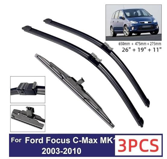 

For Ford Focus C-Max MK1/C-Max MPV MK1 26 + 19 + 1103-2010 2003-2010Ford Focus C-Max MK1/C-Max MPV MK1 26+19+