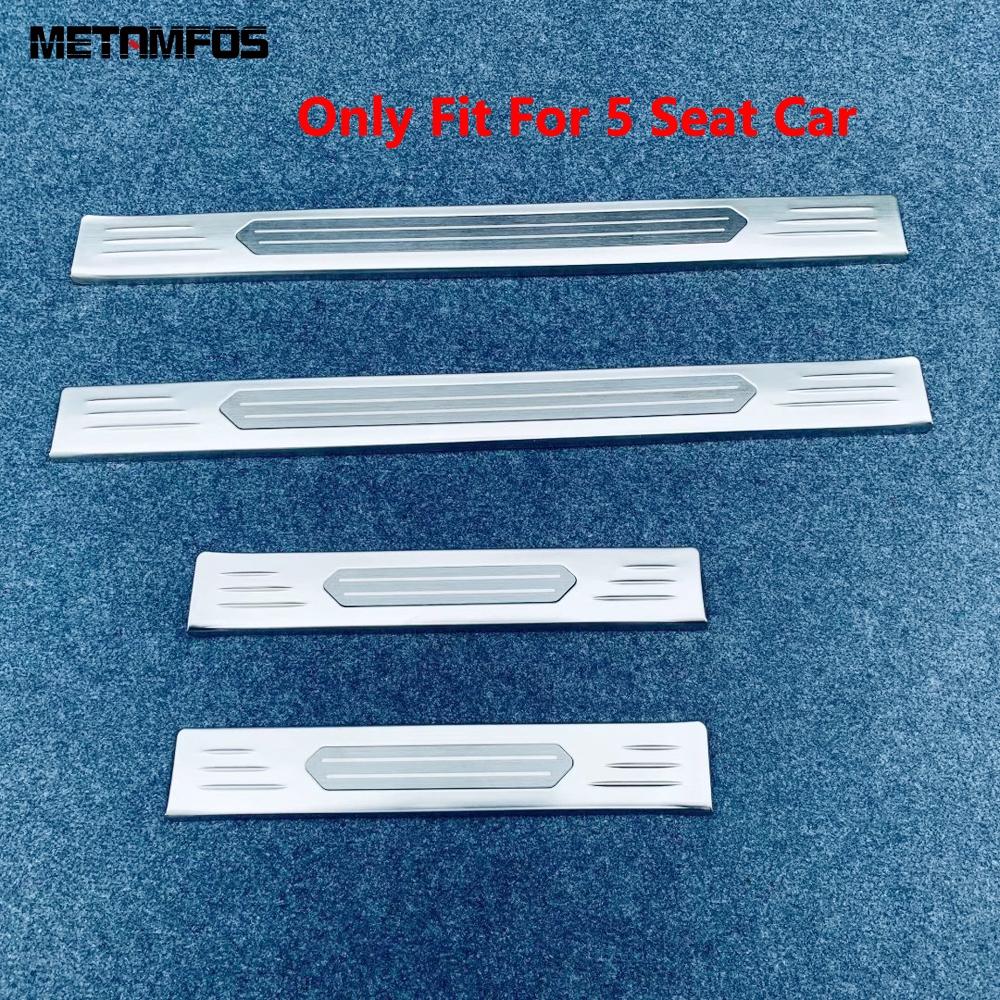 

For Nissan X-trail Xtrail Rogue T33 -2025 2026 Stainless Outer Door Sill Scuff Plate Welcome Pedal Entry Guard Accessories Stainless Steel