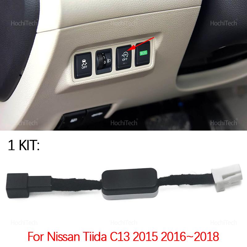 Для Nissan Tiida C13 2015-2018 Автоматический Стандартный Старт-Стоп Система Старт-Стоп Двигателя Отключение Устройства Кабель Управления Исключатель