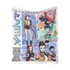 70 * 100cm Anime Peripheral Printed Warm Blanket