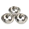 304 Stainless Steel Snack Bowl Round Bowl Circle Ring Handle Fruit Plate Rust-proof Multi-functional Appetizer Platter