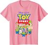 Hot Fashion Casual Unisex Pixar Toy Story Buzz Woody Jessie Graphic T-Shirt T-Shirt S-4XL Four Seasons