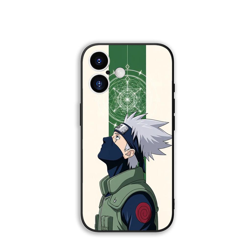 for Apple iPhone 16 15 14 Plus 13 12 Mini 17 Pro Max + ProMax 16E Air 15+ Phone Cover Case Kakashi Narutos Gaara Uchiha Sasuke