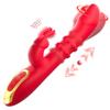 Thrusting Rotating Rabbit Dildo Vibrator Telescopic Vibration G Spot Clitoris Stimulator Female Masturbation Sex Toys for Women