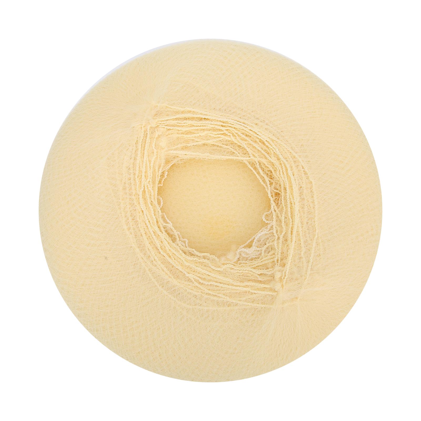 

144 шт. Сетка для волос нейлоновая одноразовая шапочка для парика дышащая сетка для волос для дома салона бежевая бежевый