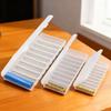 Plastic Transparent Battery Case for AAA AA 18650 10 Slot Large Capacity Case Batteries Portable Travel Storage Office Organizer