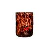 Halloween Flower Tumbler with Polka Dot Decals