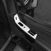 Inner Front Door Window Lift Switch Panel Cover Trim For Ford F150 + White