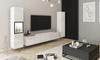Modern 180 TV Set with a Display Cabinet and a LED Column for the Living Room