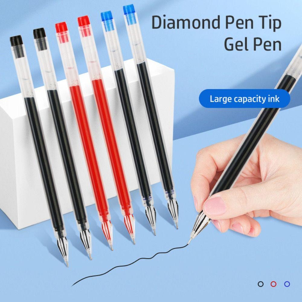 10 STÜCKE/Set Schwarze/Blaue/Rote Tinte Neutraler Stift Drucktyp Signaturstifte Schreibwerkzeug Schülertest