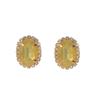 Oversized Geometric Stud Earrings With Full Rhinestone Embellishment Trendy Minimalist Statement Jewelry Women