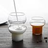 Transparante Glazen Beker Hoge Borosilicaat Hittebestendig Whiskey Wijn Yoghurt Dessert Beker Huisbar Drinkgerei Kalebasvorm Waterbeker