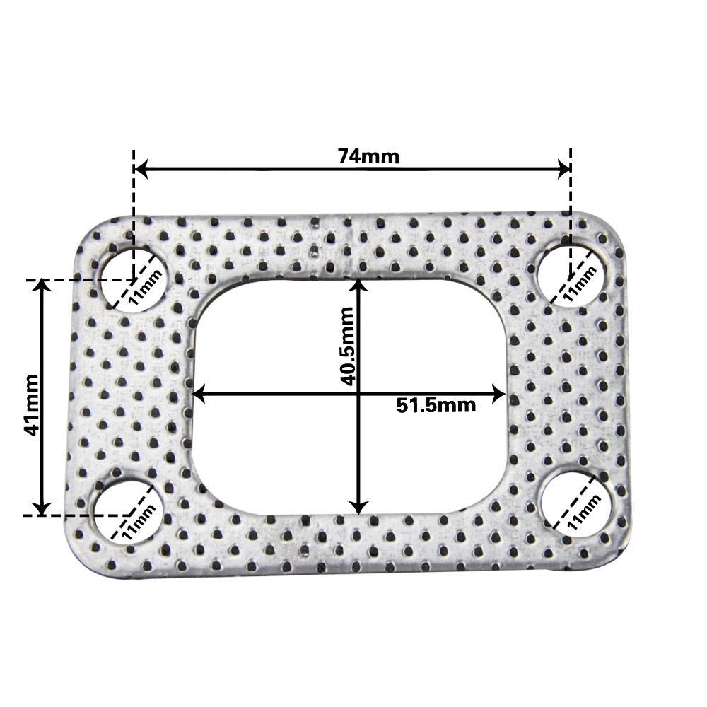 Aluminum Intake Manifold Gasket Set for T2/T25/T28 Turbo - 5 Pieces
