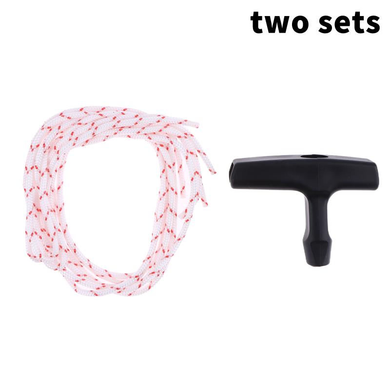 Heavy Duty Chainsaw Recoil Starter Handle With 4.5mm Rope Suitable For MS180 017 018 251 Quick Starter Part