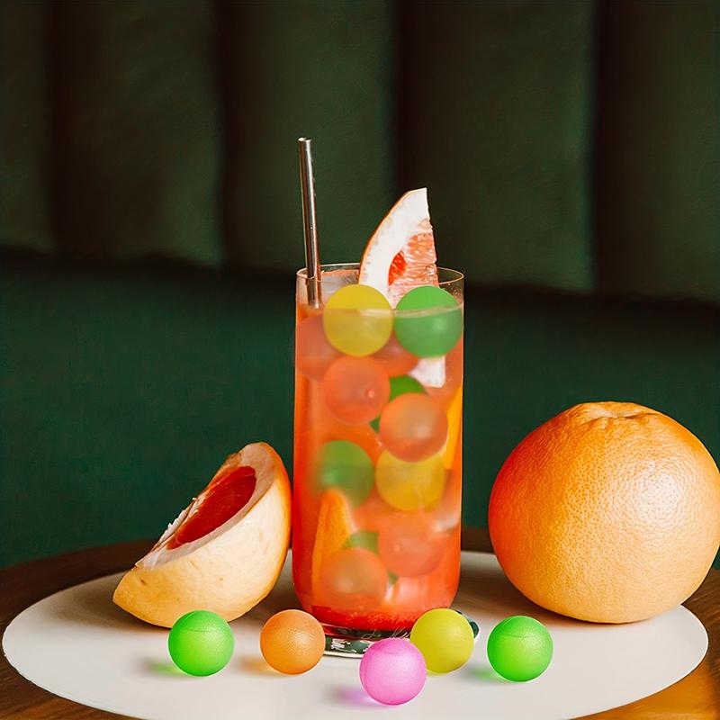 24 stk/sett Whisky Gjenbrukbare Isbiter Sommer Slitesterke Steiner Whiskykuler Plast Fargede Kuler Tilbehør