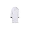 Fila Mid-Length Warm Hooded Down Jacket Unisex Outerwear White F11W048956F-WT