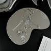 Y2K Blauwe Liefde Maan Sleutelhanger Ins Stijl Telefoon Hanger Koptelefoonhoesje Bedeltje Tas Decor Auto Sleutelhanger