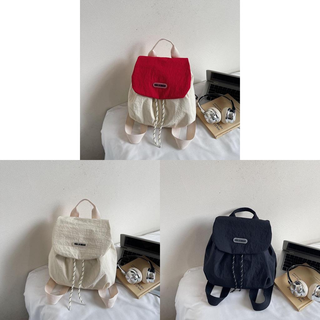 Nylon Fashion Backpack For Women With Breathable Design And Magnetic Closure For Daily Use